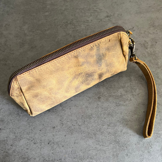 Leather Travel Pouch
