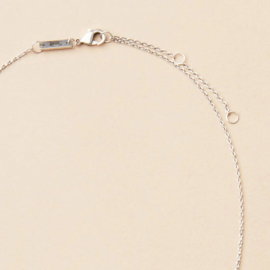 Crescent Silver Necklace