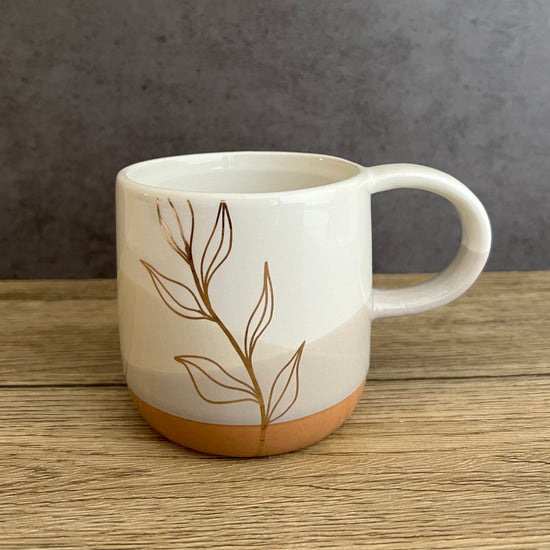 Gold Leaf Mug