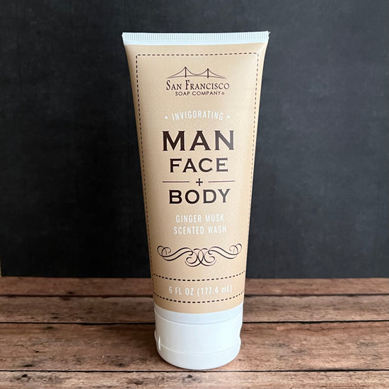 Invigorating Man Face and Body Wash
