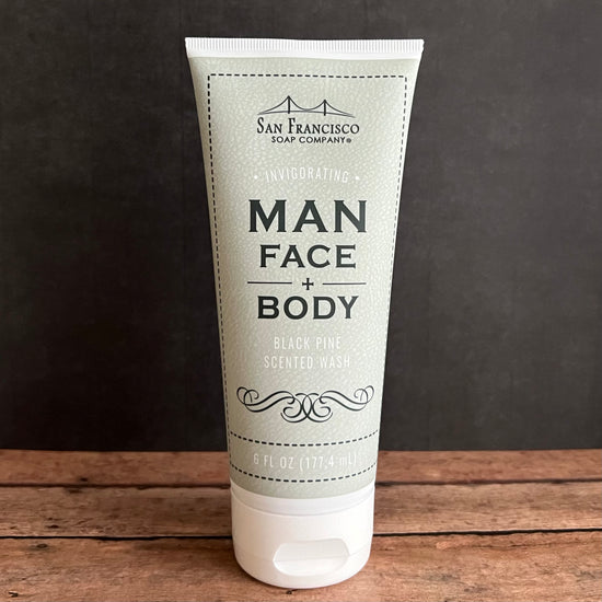 Invigorating Man Face and Body Wash