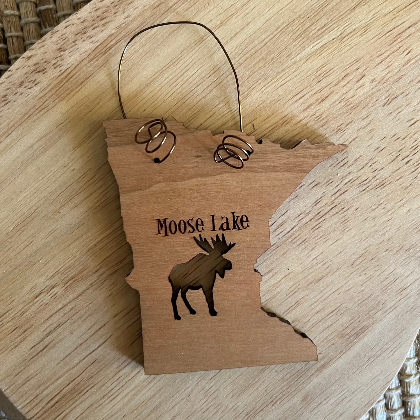 Moose Lake Ornament