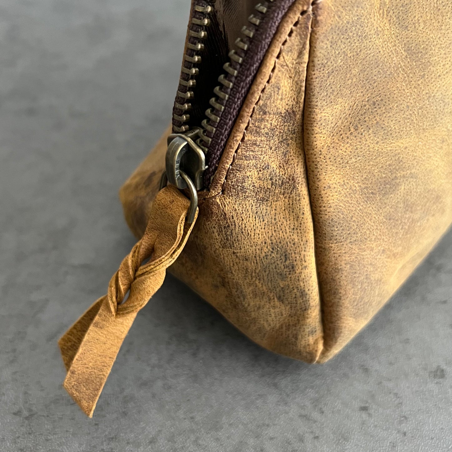 Leather Travel Pouch