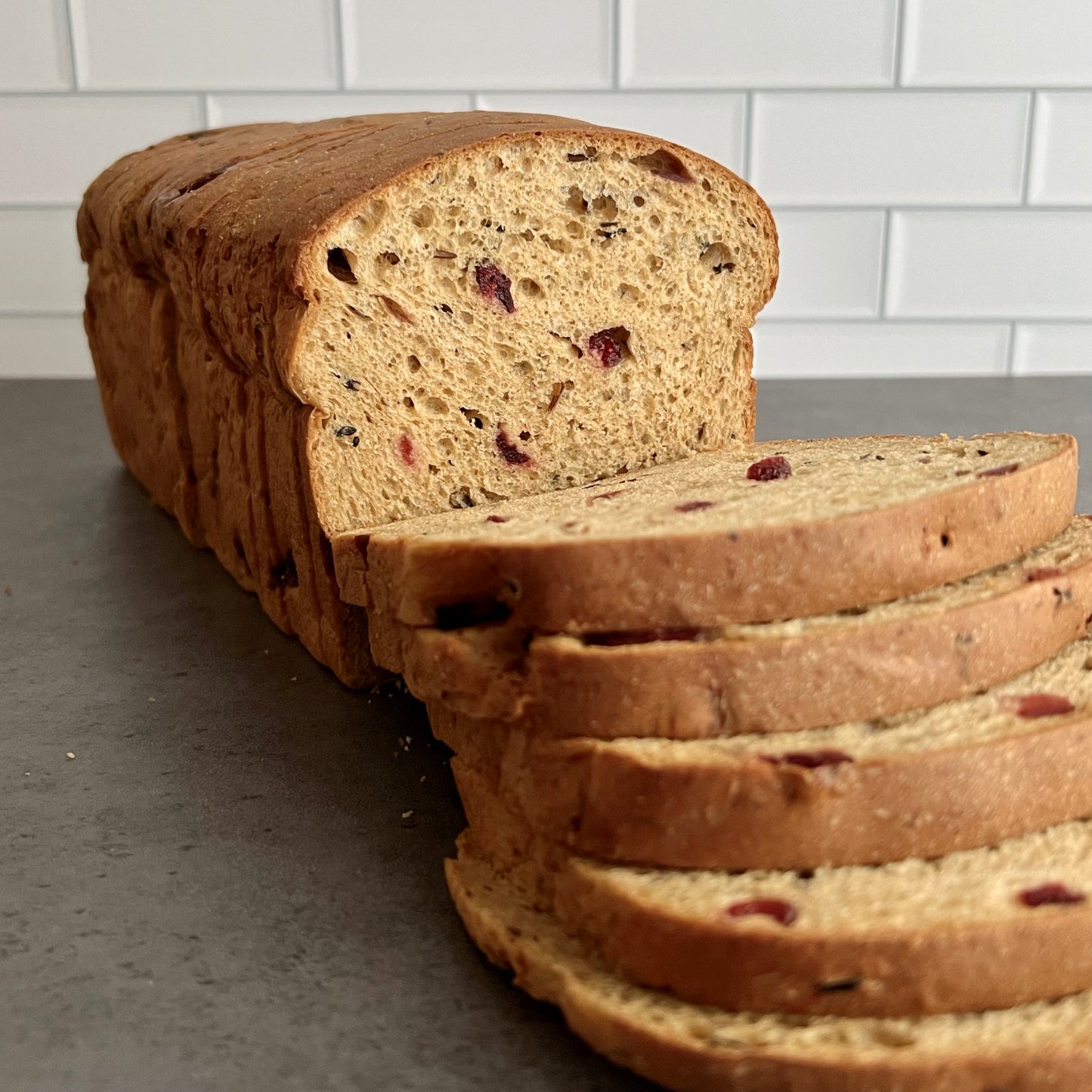 Lazy Grill Cranberry Wild Rice Bread
