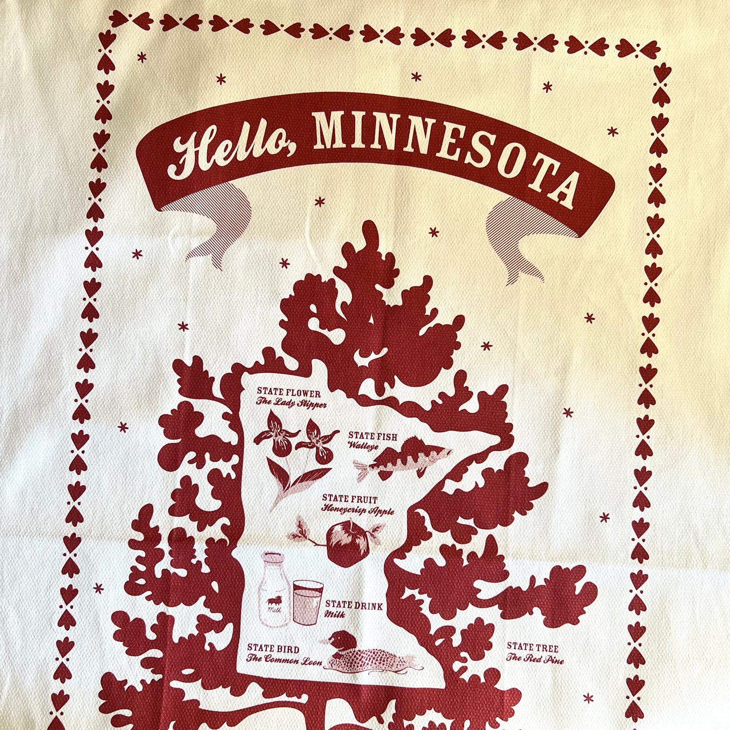 Load image into Gallery viewer, Hello Minnesota Towel
