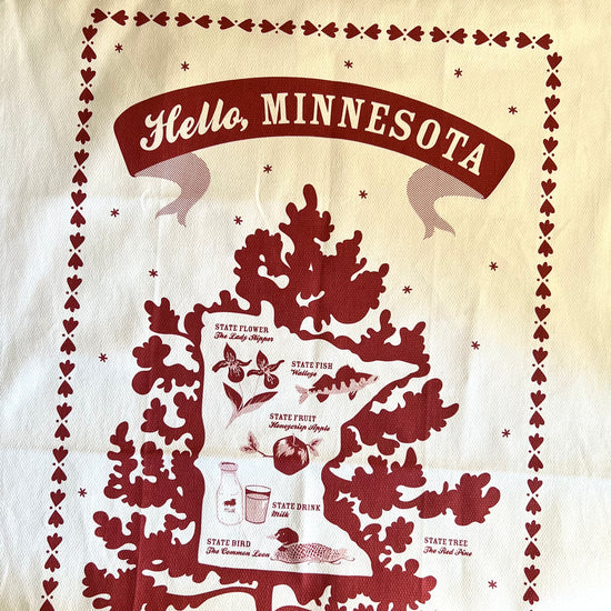 Hello Minnesota Towel