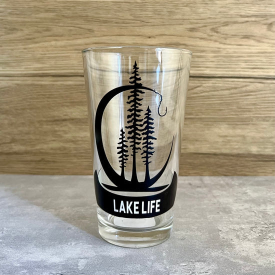Load image into Gallery viewer, Lake Life Pint Glass
