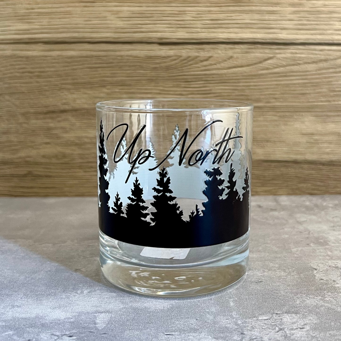 Up North Whiskey Glass