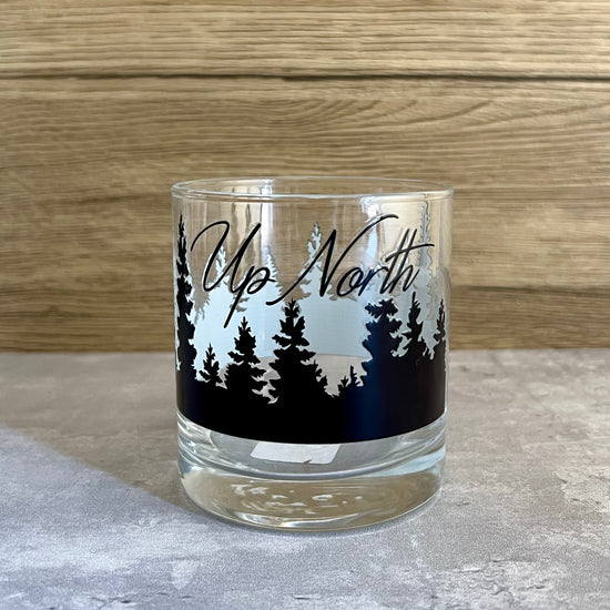 Up North Whiskey Glass