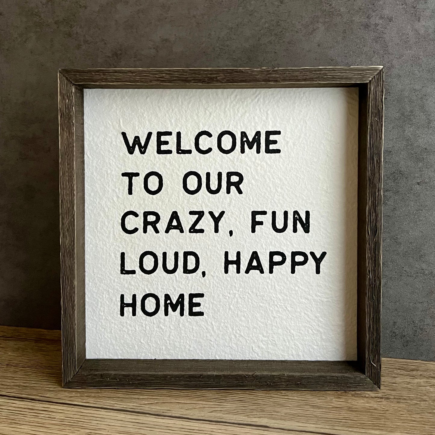 Happy Home Sign
